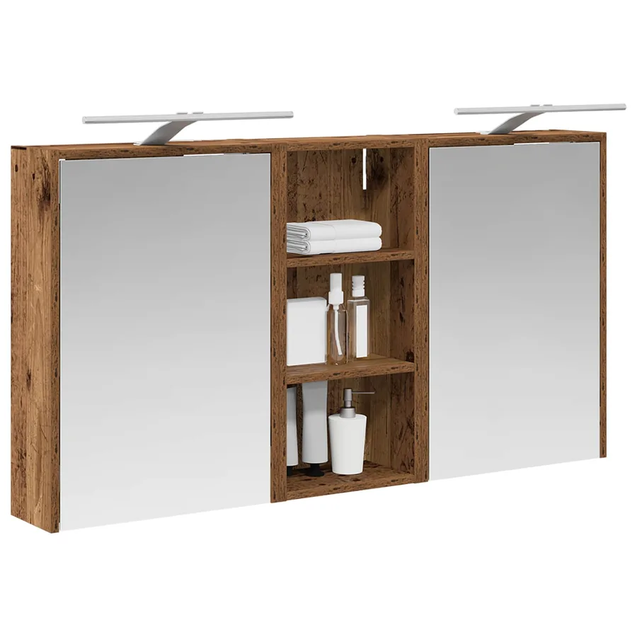 Ensemble de Meubles de Salle de Bain 3 pcs 116 x 16 x 62,5 cm - 3
