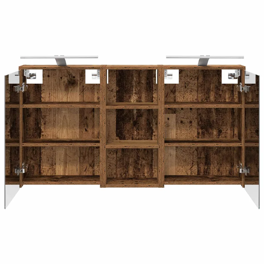 Ensemble de Meubles de Salle de Bain 3 pcs 116 x 16 x 62,5 cm - 7