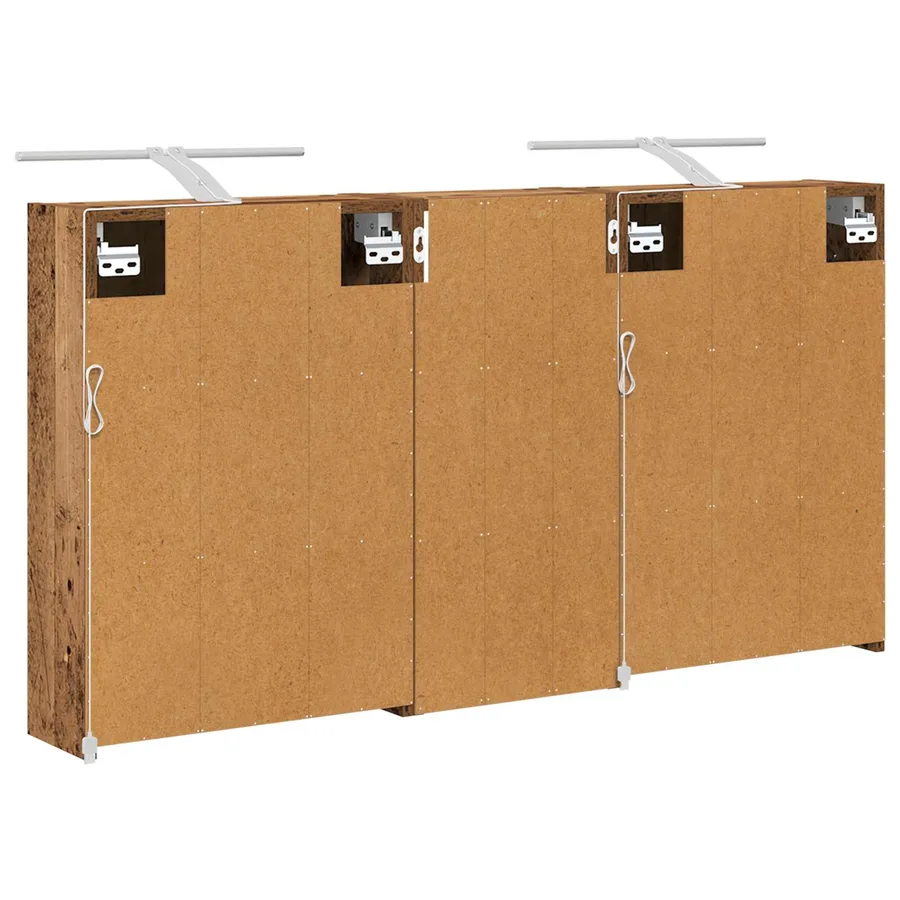 Ensemble de Meubles de Salle de Bain 3 pcs 116 x 16 x 62,5 cm - 9