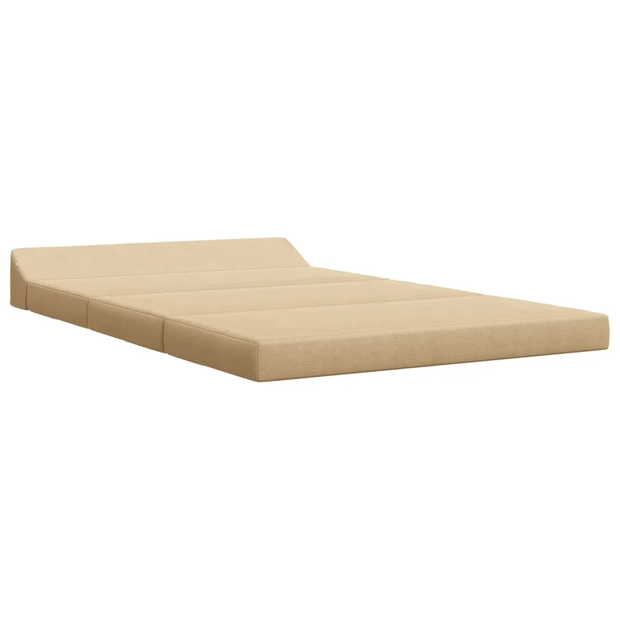 Canapé-lit pliable Vert Gris 120 x 60 x 49 cm Tissu - 2