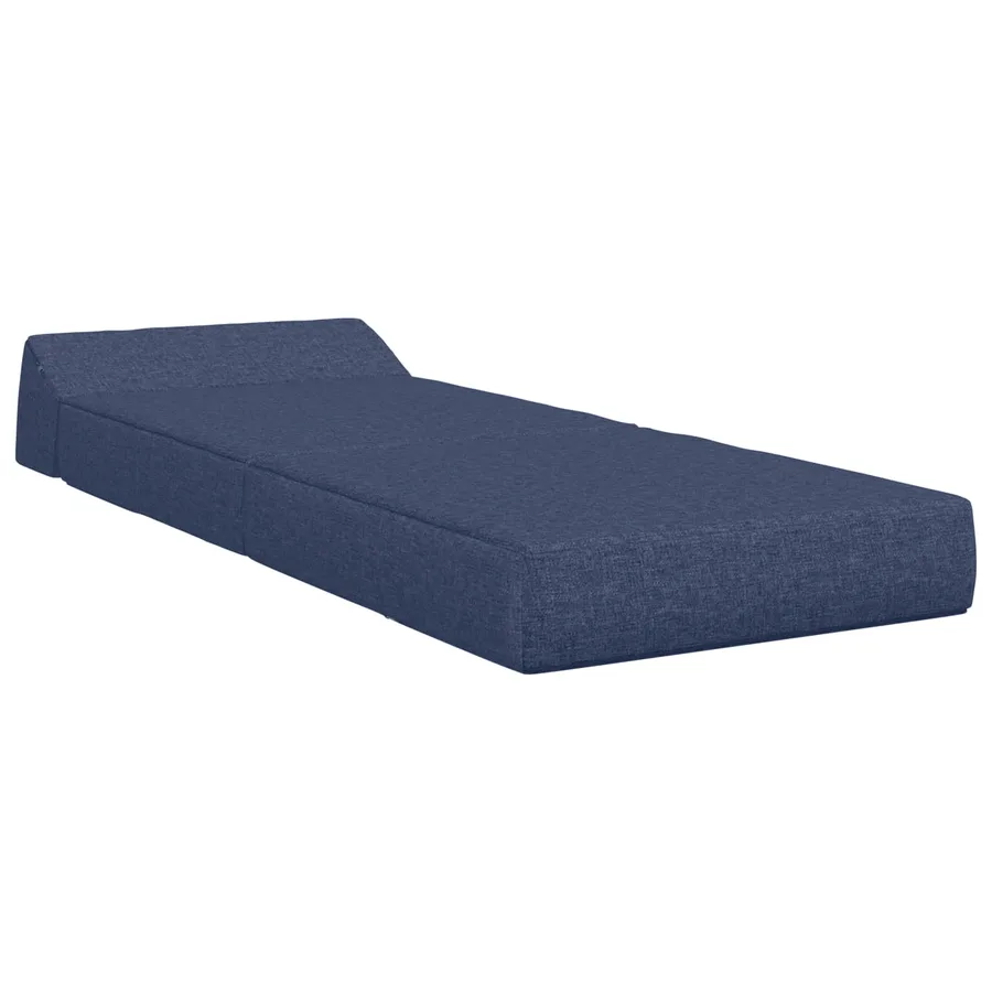 Canapé-lit pliable Bleu 60 x 70 x 41 cm Tissu - 3