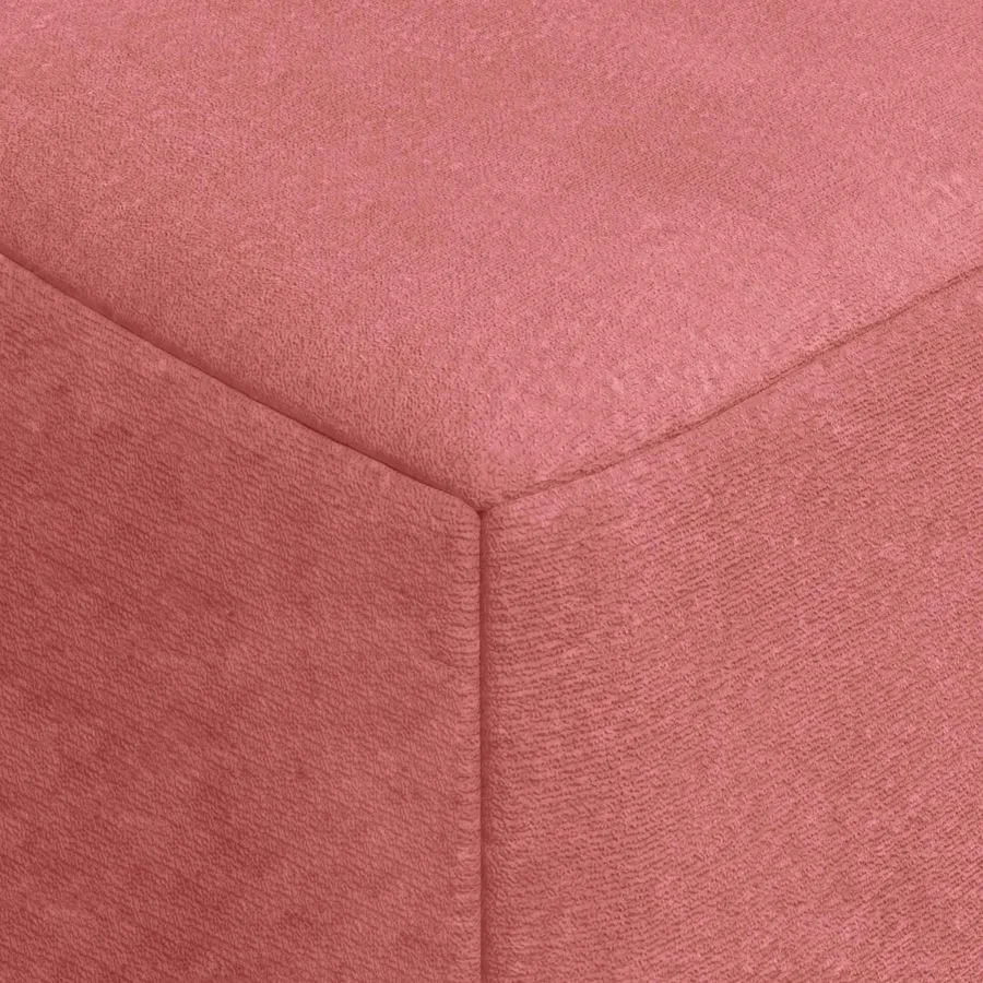 Canapé-lit pliable Rose 60 x 70 x 41 cm Tissu - 7