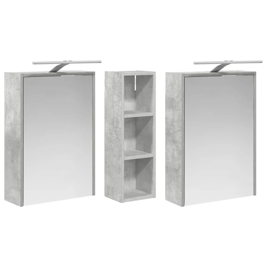 Ensemble de Meubles de Salle de Bain 3 pcs 106 x 16 x 62,5 cm - 5