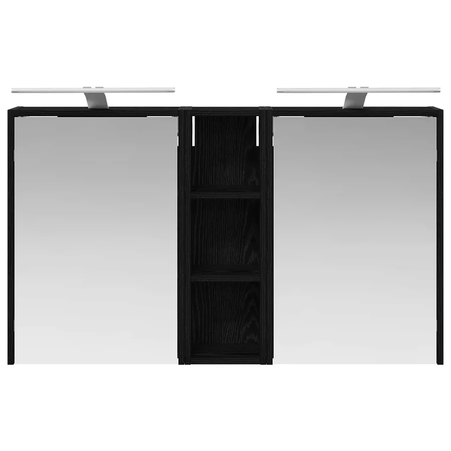 Ensemble de Meubles de Salle de Bain 3 pcs 106 x 16 x 62,5 cm - 6