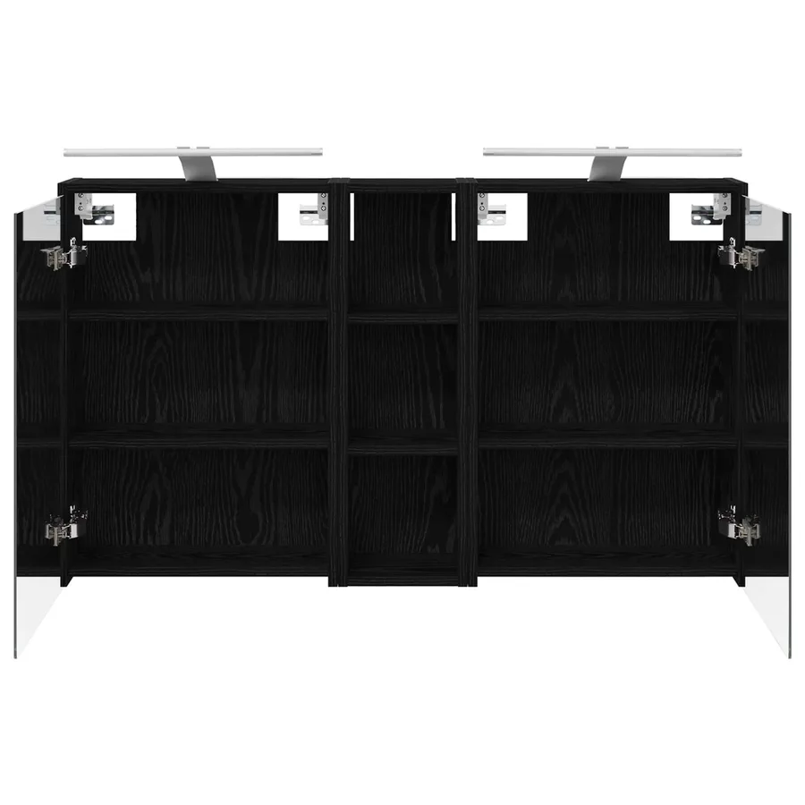 Ensemble de Meubles de Salle de Bain 3 pcs 106 x 16 x 62,5 cm - 7