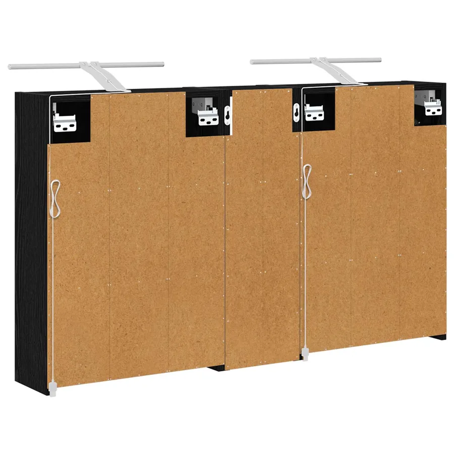 Ensemble de Meubles de Salle de Bain 3 pcs 106 x 16 x 62,5 cm - 9