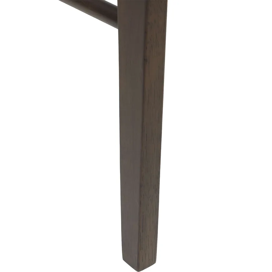 Chaise de salle à manger 2 pcs Marron foncé et lumière - 8