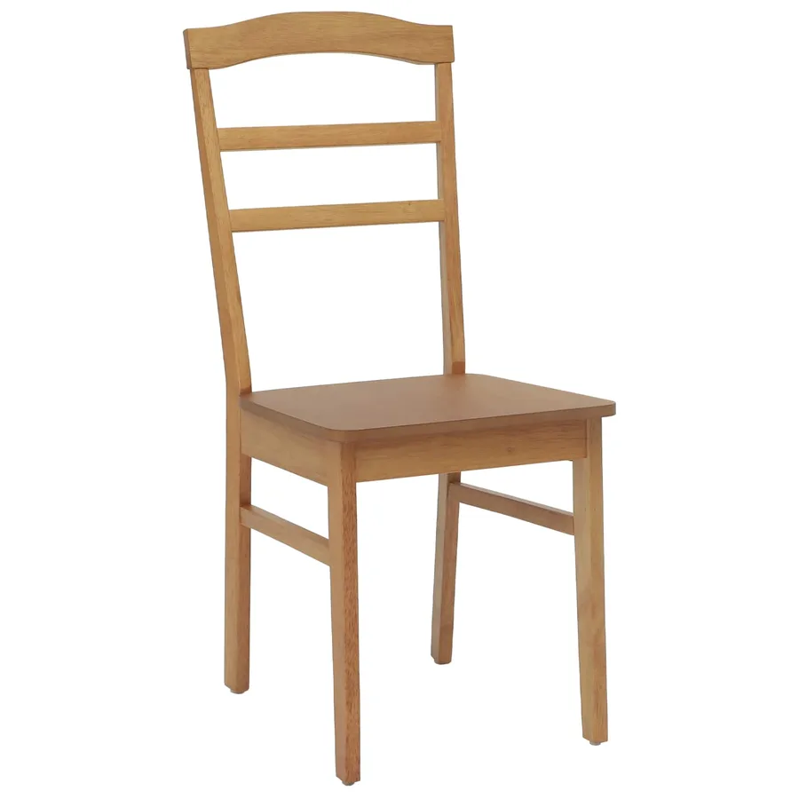 Chaise de salle à manger 2 pcs Naturel - 4