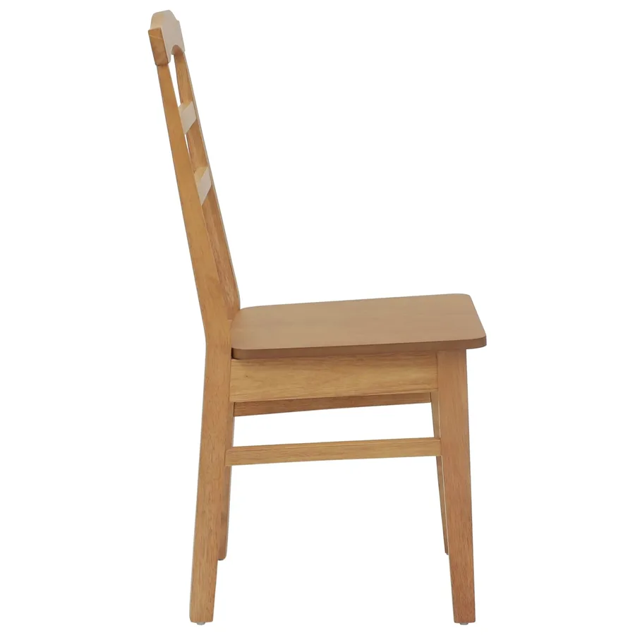 Chaise de salle à manger 2 pcs Naturel - 6