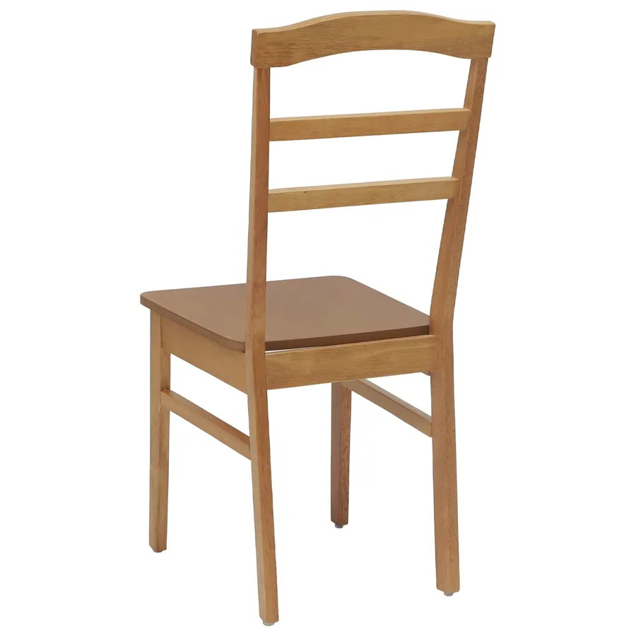 Chaise de salle à manger 2 pcs Naturel - 7