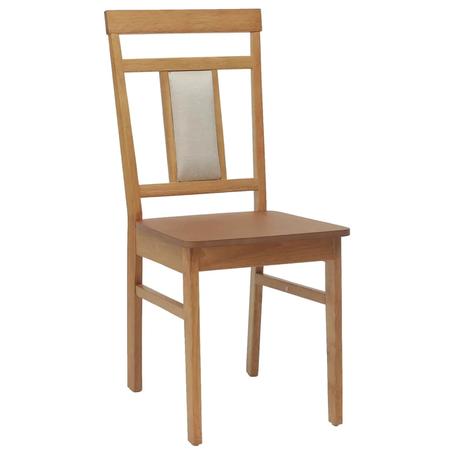 Chaise de salle à manger 2 pcs Naturel - 4
