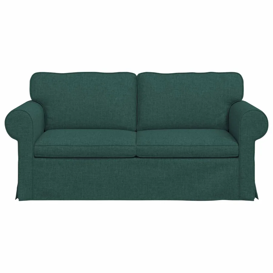 Canapé Vert foncé 175 x 82 x 80 cm tissu - 4