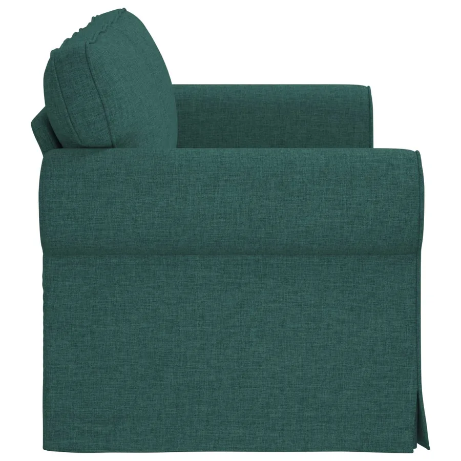 Canapé Vert foncé 175 x 82 x 80 cm tissu - 5