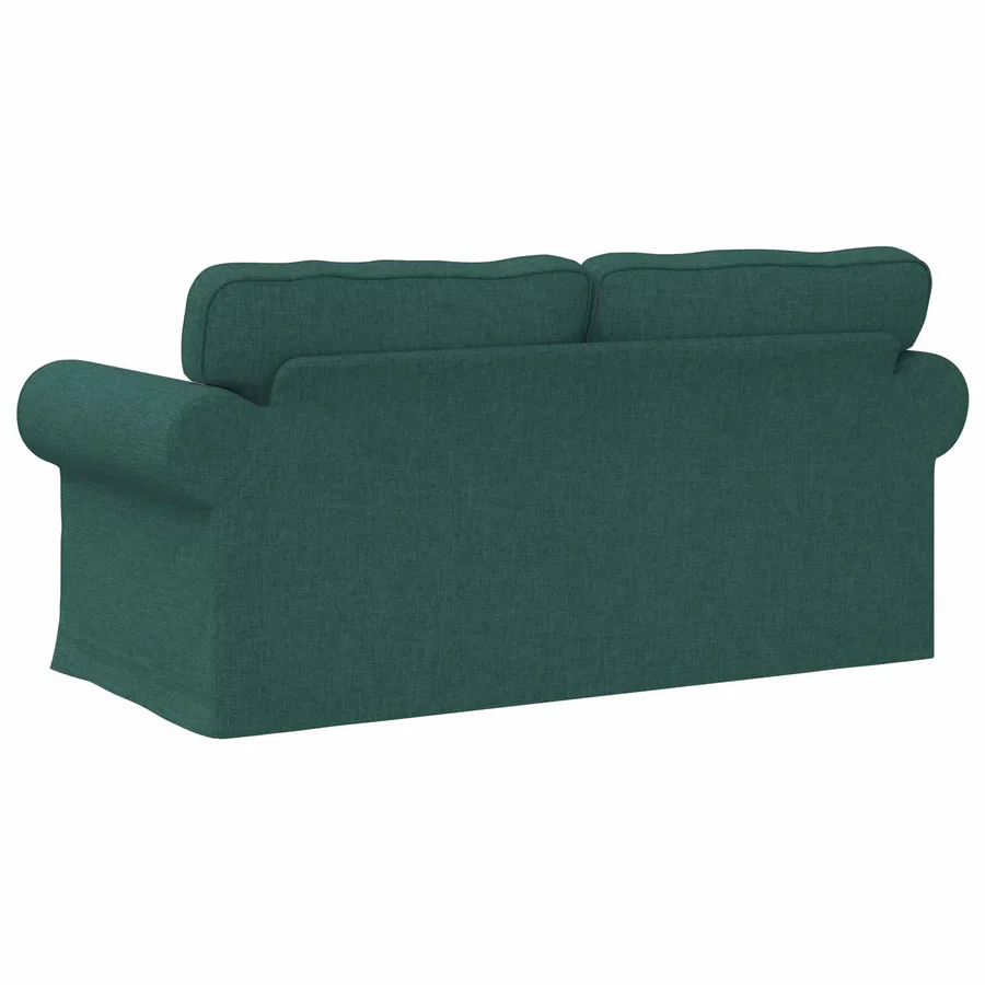 Canapé Vert foncé 175 x 82 x 80 cm tissu - 6