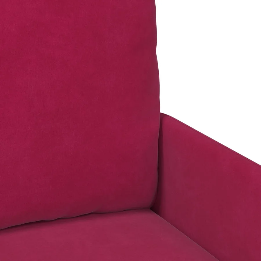 Canapés avec coussin 55cm Bordeaux Contreplaqué - 7