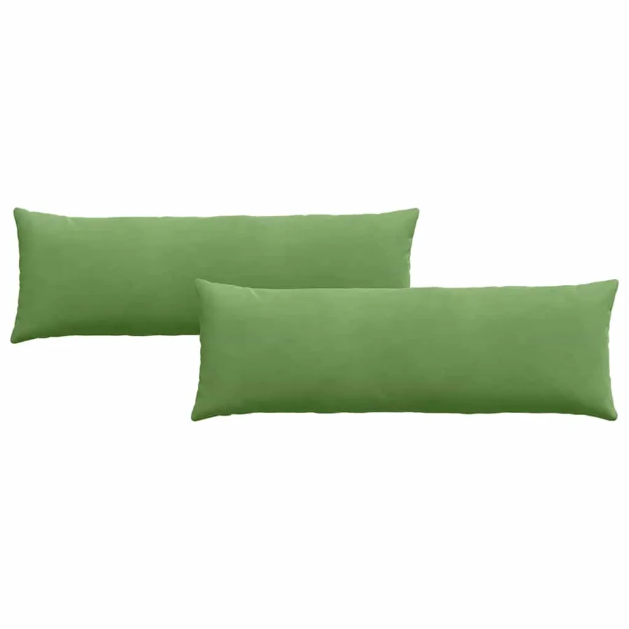 Coussins de canapé 2 pcs Vert clair 120 x 40 cm - 2