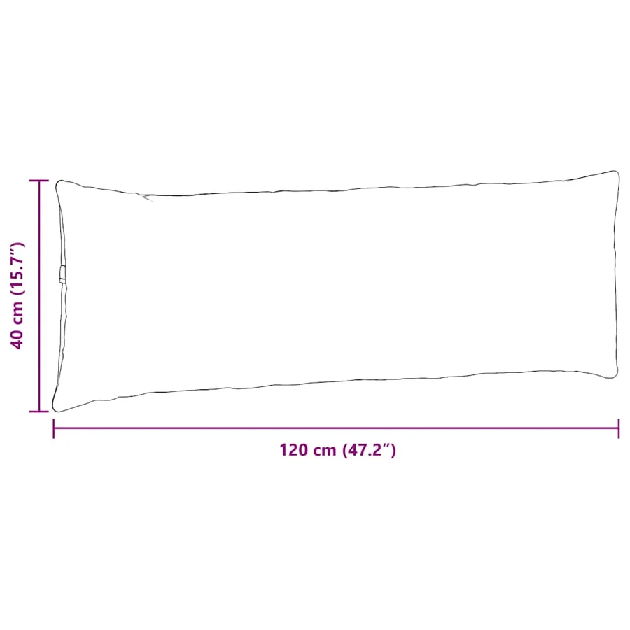 Coussins de canapé 2 pcs Vert clair 120 x 40 cm - 9