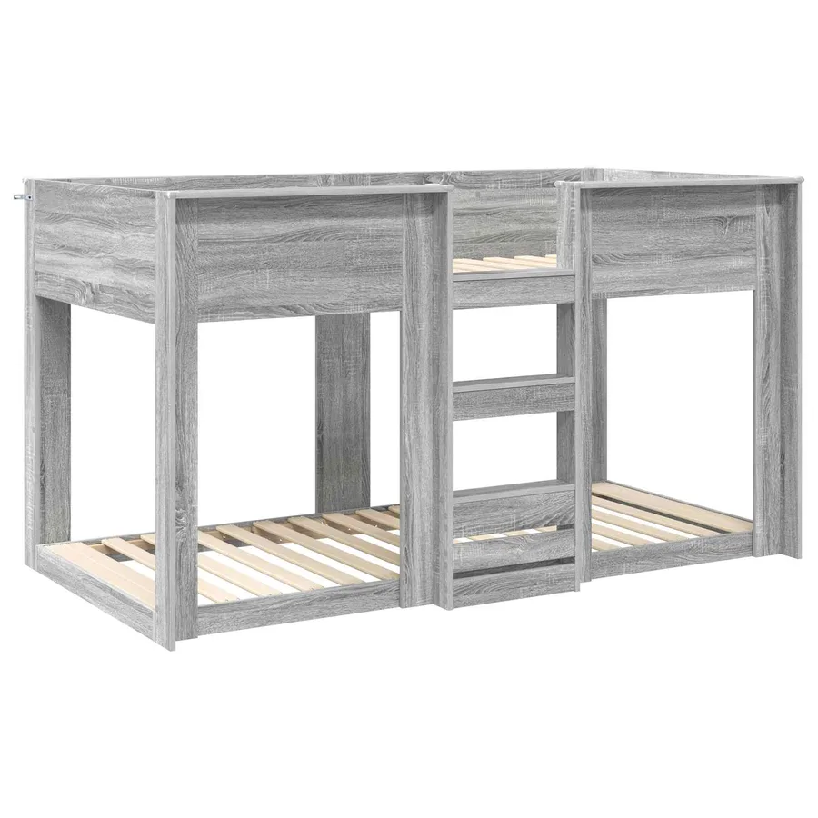 Lit Superposé pour Enfants Gris Sonoma 90 x 190 cm - 4