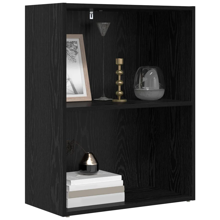 Étagère Chêne noir 60 x 30 x 76.5 cm Bois d'ingénierie - 3