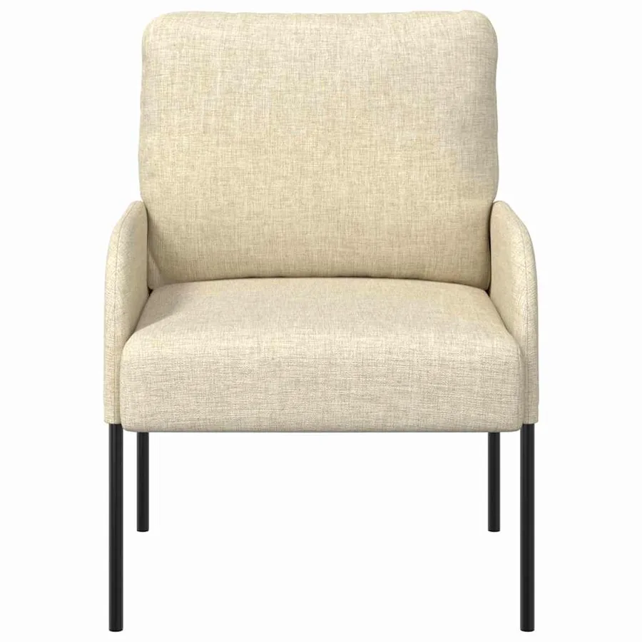Canapés avec coussin 55cm Crème Contreplaqué - 4