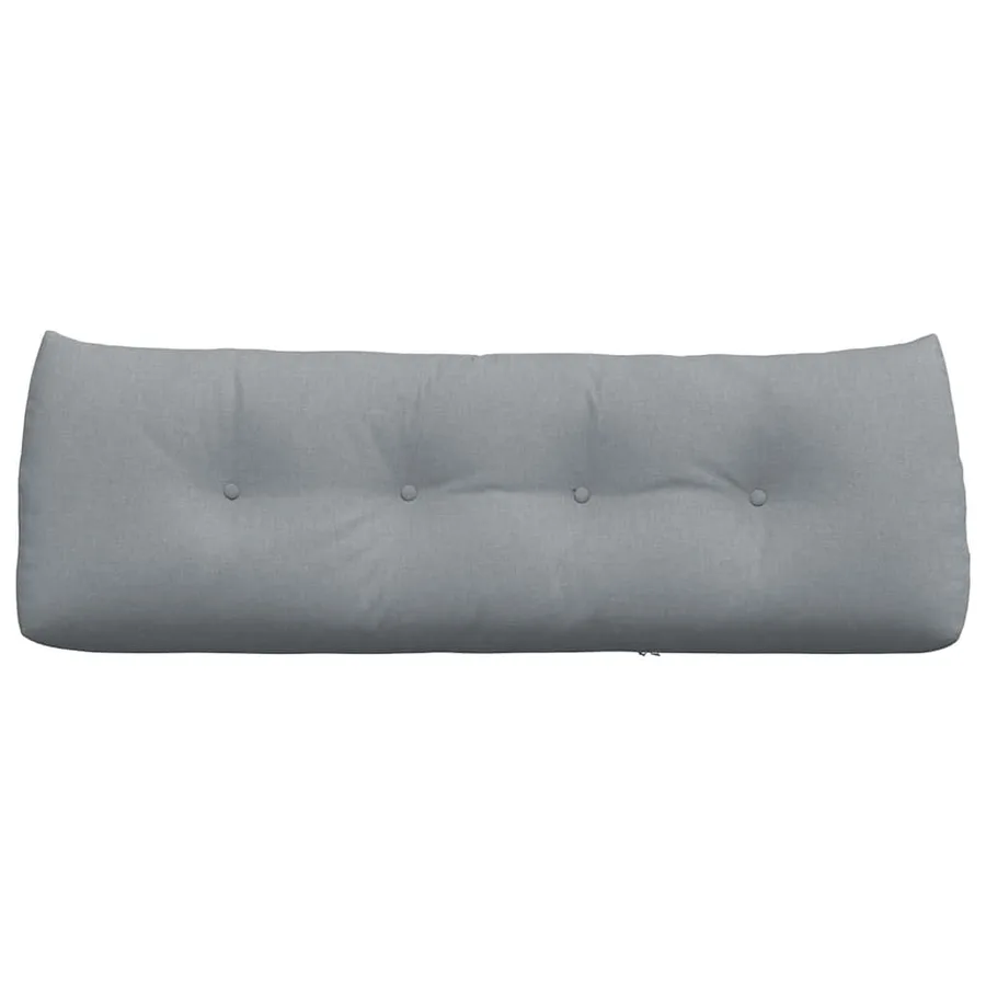 Coussin de Dos Gris clair 140 x 24 x 50 cm tissu - 6