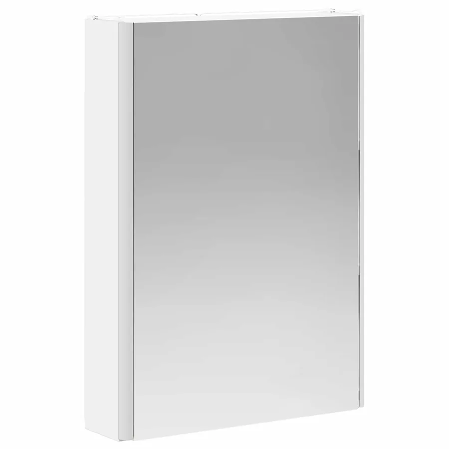 Armoire Miroir de Salle de Bain Blanc 43 x 11,5 x 60,5 cm - 5