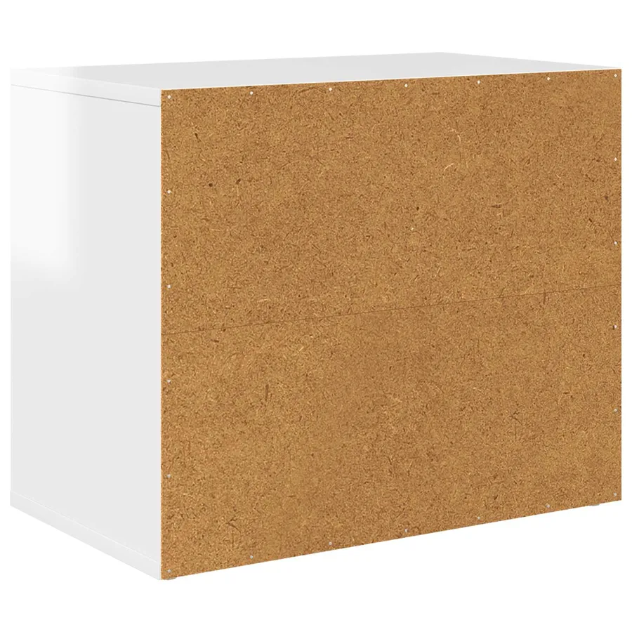 Maison pour chat Blanc Brillant 51 x 30 x 42,5 cm - 7