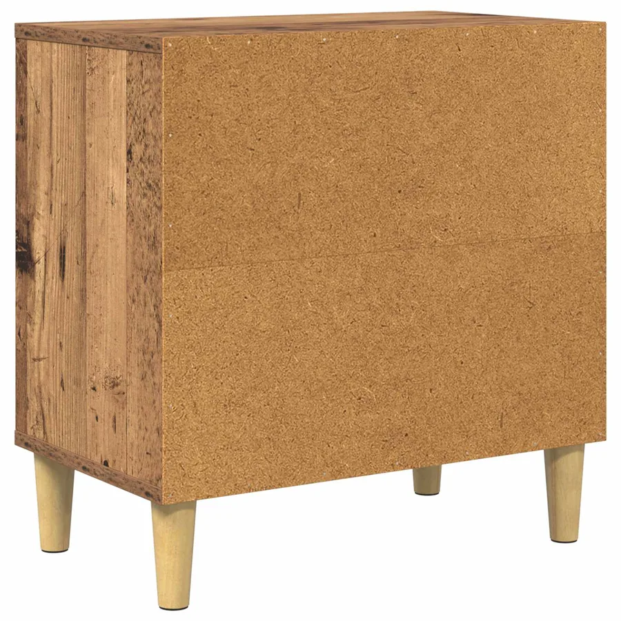 Maison pour chat Bois ancien 51 x 30 x 52 cm Bois d'ingénierie - 7