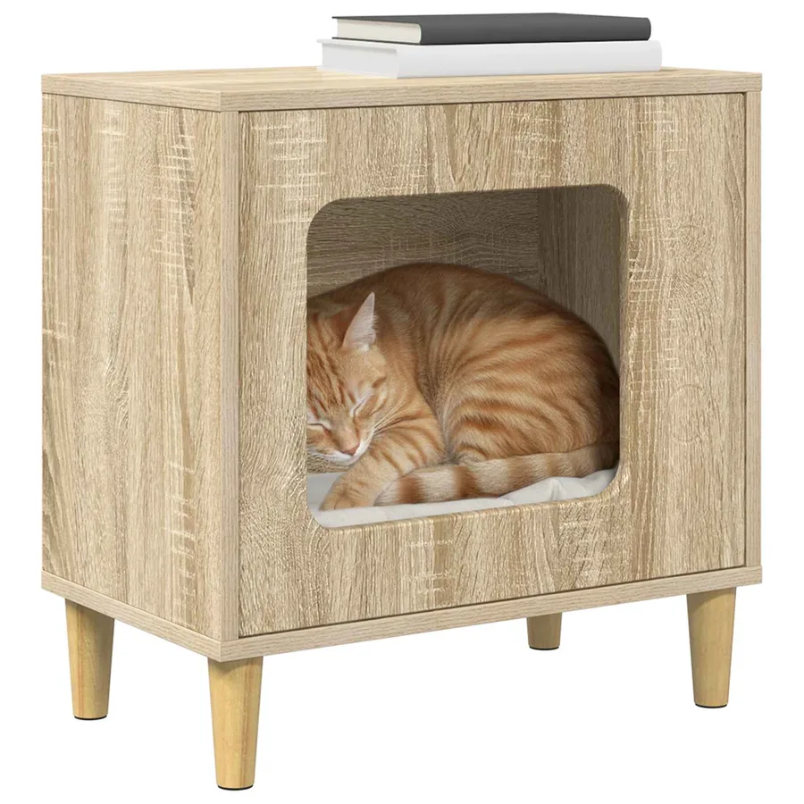 Maison pour chat Sonoma 51 x 30 x 52 cm Bois d'ingénierie - 3