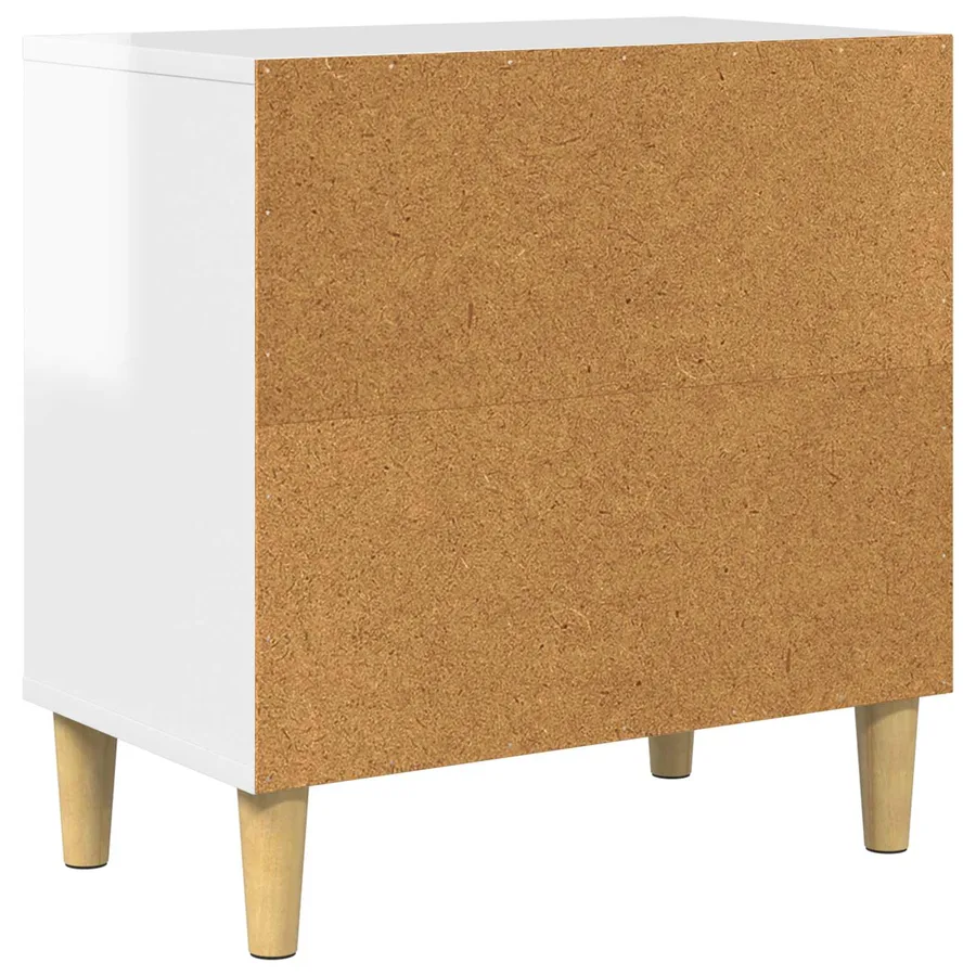 Maison pour chat Blanc Brillant 51 x 30 x 52 cm - 7