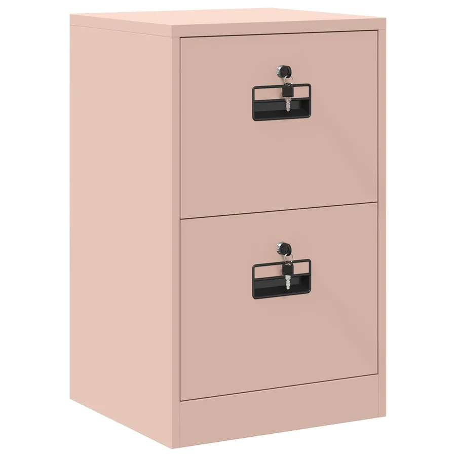 Cabinet de Dossier avec tiroir Rose 45,5 x 42 x 74,5 cm - 2