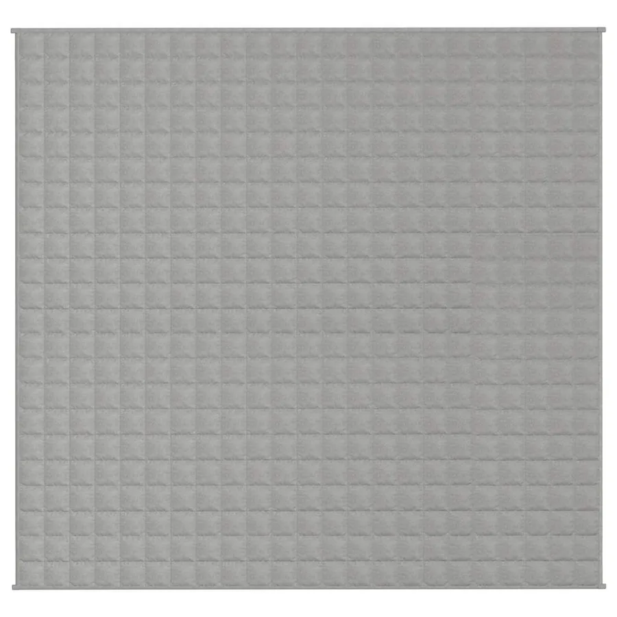 Couverture lestée Gris 220x235 cm 11 kg Tissu - 3