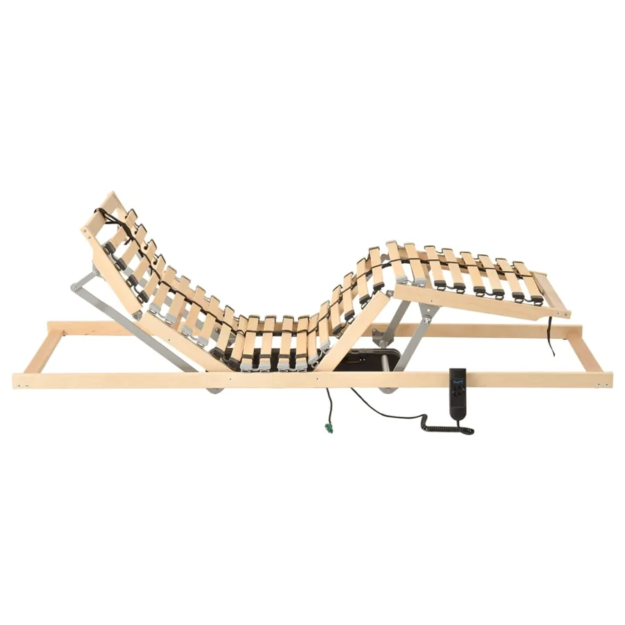 Sommier à lattes électrique sans matelas avec 7 zones 80x200 cm - 3