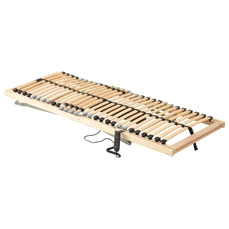 Sommier à lattes électrique sans matelas avec 7 zones 80x200 cm - 4