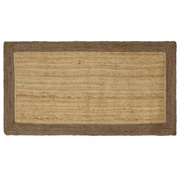 Tapis de surface Gris 100 x 200 cm Jute
