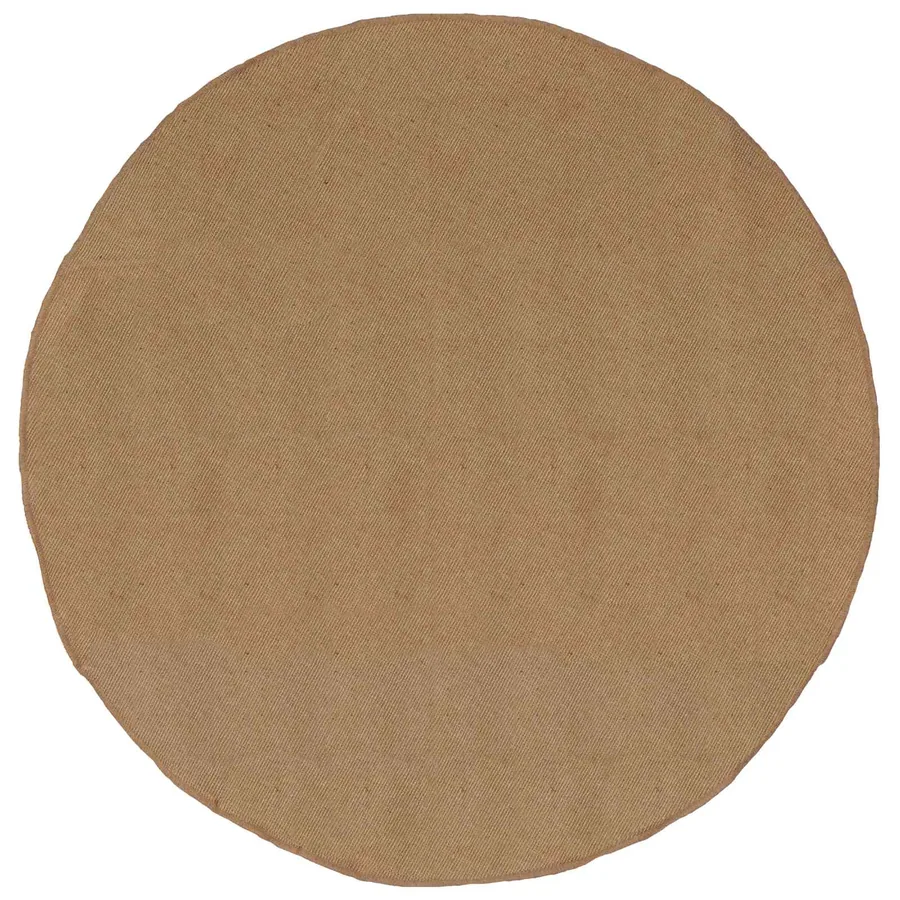 Tapis de surface Naturel Ø 120 cm Jute