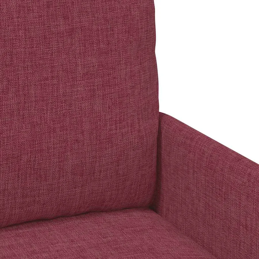 Canapés avec coussin 110cm Bordeaux Contreplaqué - 7