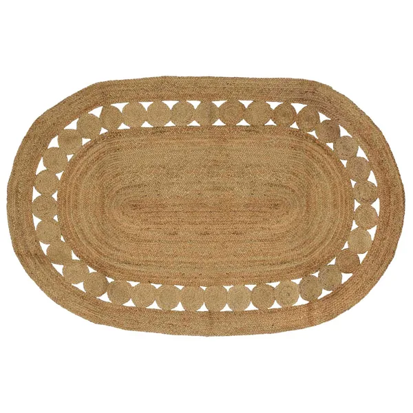 Tapis de surface Naturel 205 x 305 cm Jute