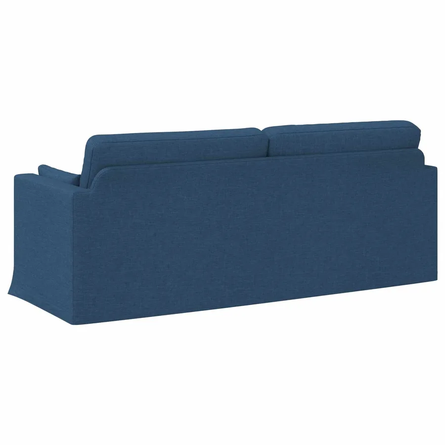 Canapé Bleu 198 x 78 x 80 cm tissu - 6