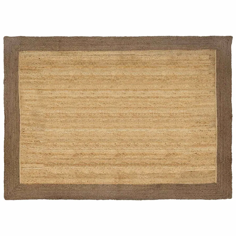 Tapis de surface Gris 200 x 290 cm Jute