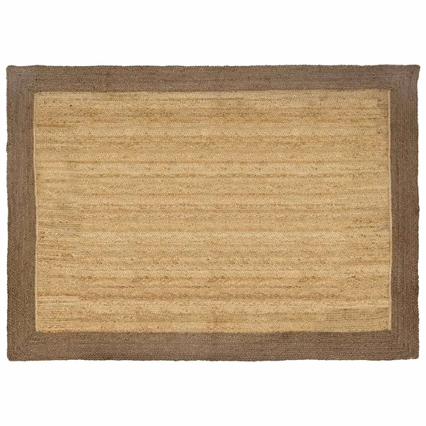 Tapis de surface Gris 200 x 290 cm Jute