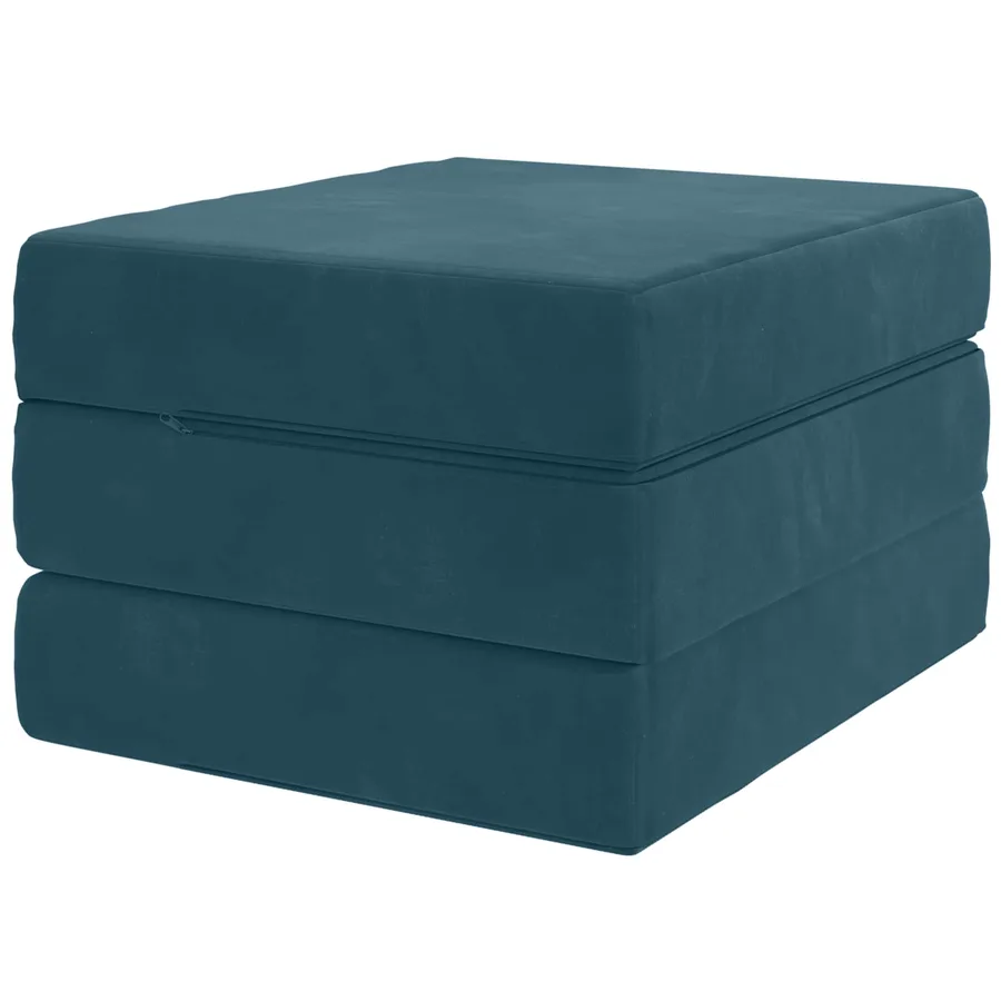 Canapé-lit pliable 75 x 67 x 45 cm Bleu - 5