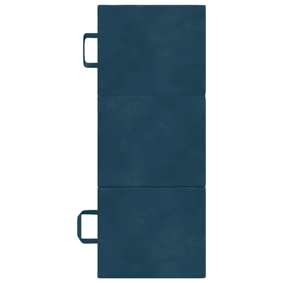 Canapé-lit pliable 75 x 67 x 45 cm Bleu - 6