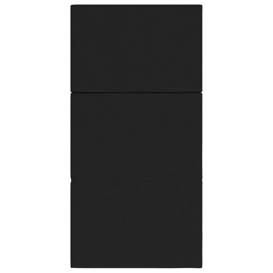 Canapé-lit pliable 100 x 67 x 45 cm Noir - 5