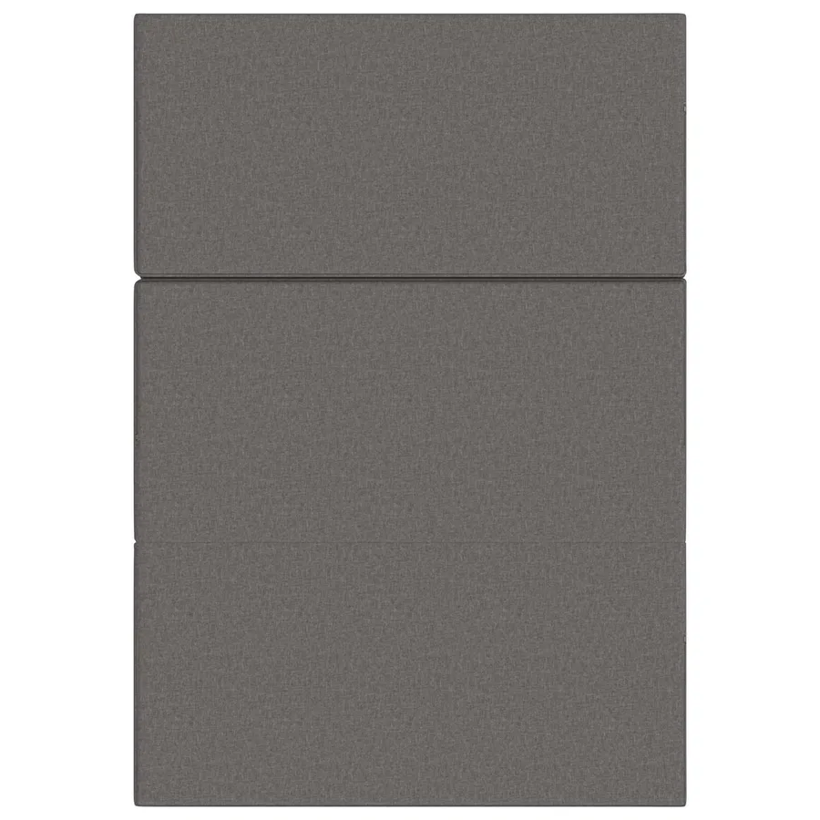 Canapé-lit pliable 140 x 67 x 45 cm Gris clair - 5