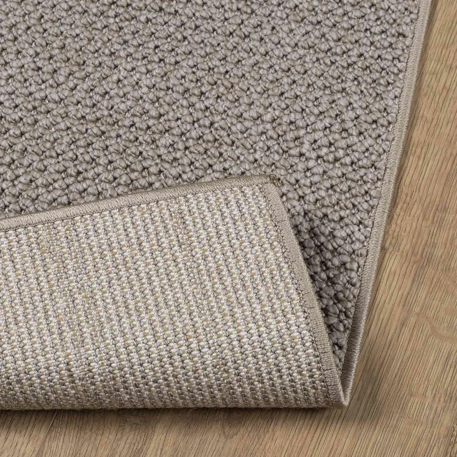Tapis de surface LUGO Crème et Taupe 150 x 80 cm Polyester - 4
