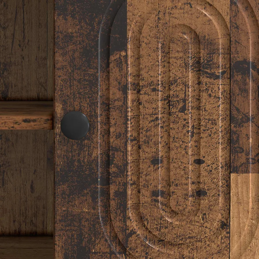 Meuble TV Bois ancien 150 x 31 x 50 cm Bois d'ingénierie - 10