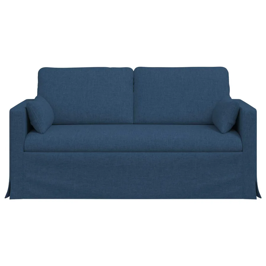 Canapé Bleu 158 x 78 x 80 cm tissu - 4