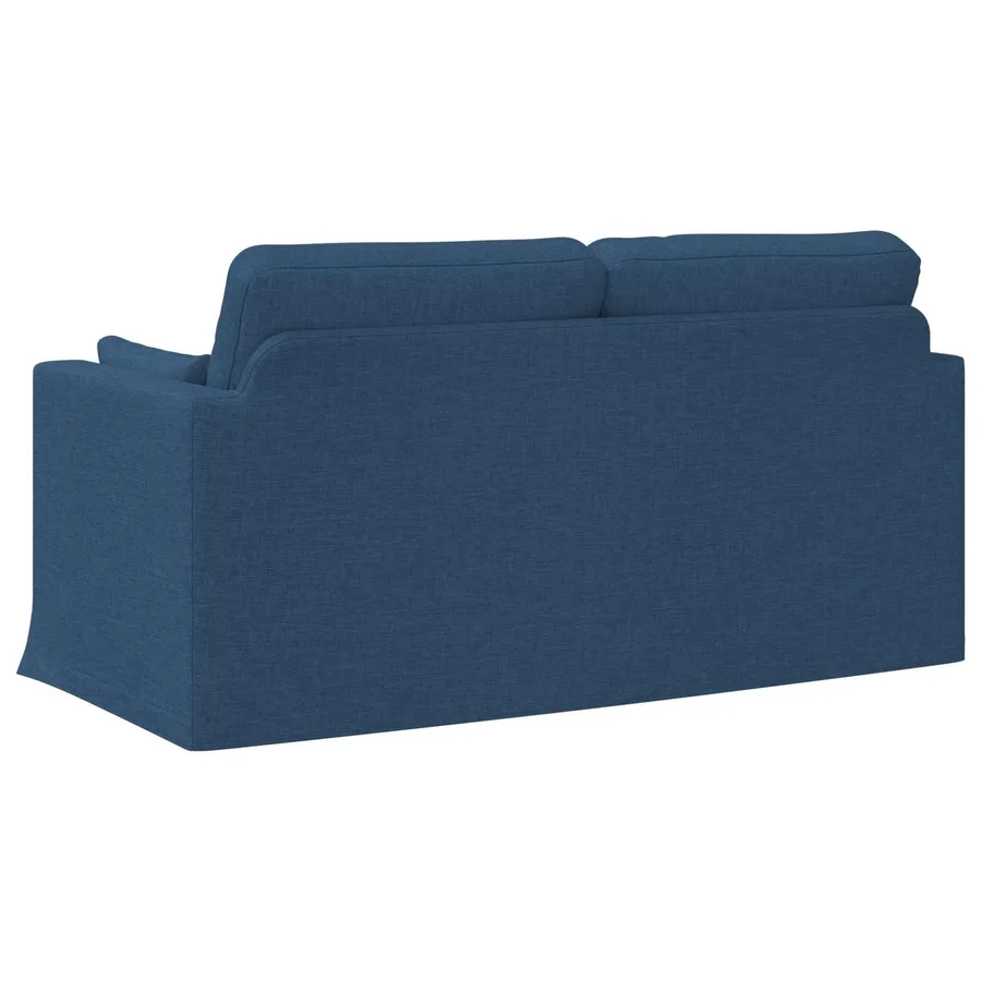 Canapé Bleu 158 x 78 x 80 cm tissu - 6