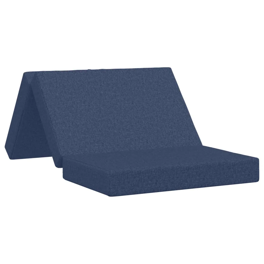 Canapé-lit pliable 100 x 67 x 45 cm Bleu - 2